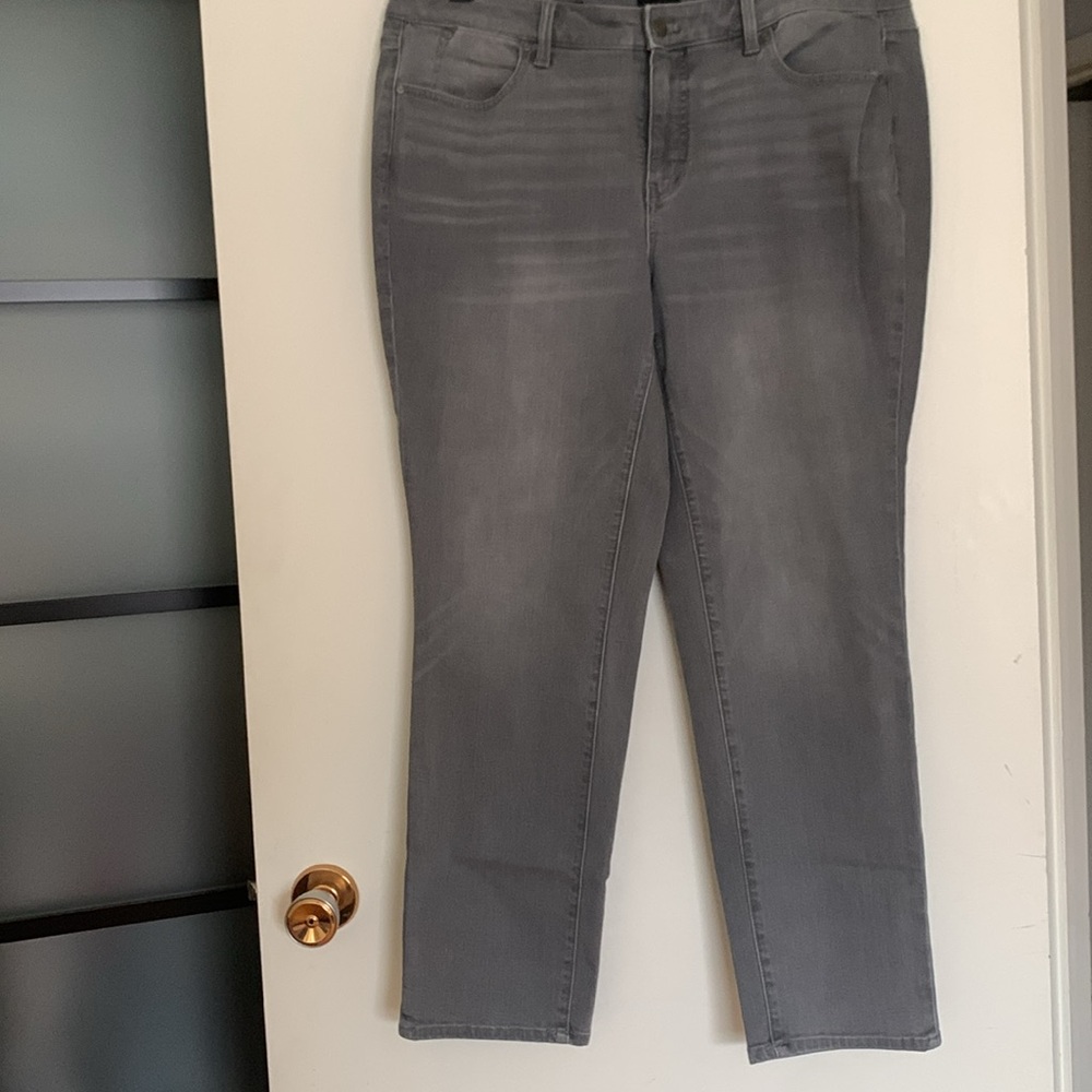 Gray Denim Jeans